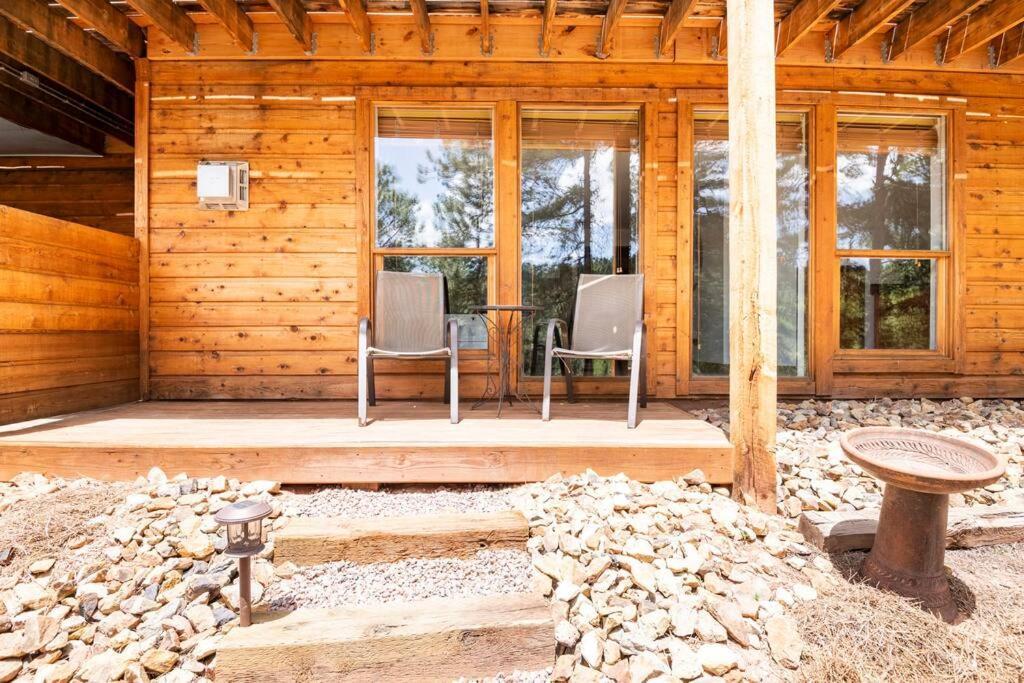 Private Hot Tub Overlooking Pikes Peak Woodland Park Exterior photo